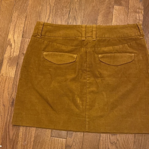 J Crew size 6 corduroy brown mini skirt - Picture 4 of 8